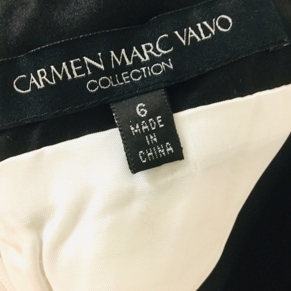 Carmen Marc Volvo Collection Silk Sequined Halter Neck Cocktail Dress - Picture 3 of 7